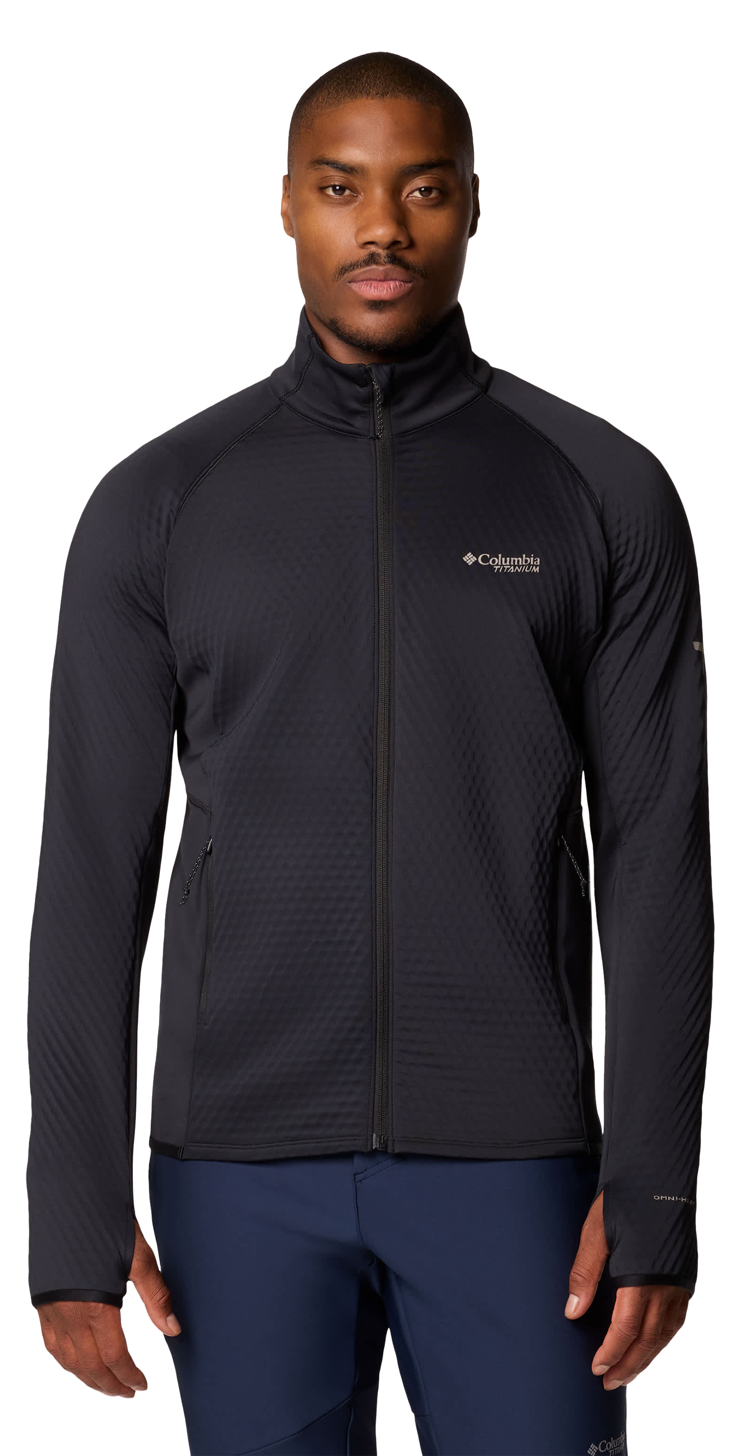 Columbia Crystal Leaf OmniHeat Helix FullZip LongSleeve Pullover for